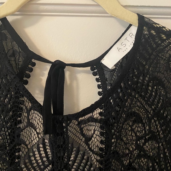 ASTR The Label Black Lace Dress - Picture 2 of 5